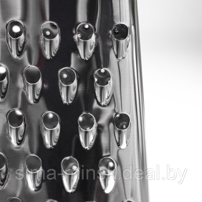 Тёрка овальная Доляна «Профи», 24×12×6 см, прорезиненная, цвет ручки чёрный - фото 3 - id-p211523749