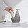 Дозатор для моющего средства с подставкой для губки Доляна «Африка, 350 мл, цвет серый, фото 5