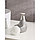 Дозатор для моющего средства с подставкой для губки Доляна «Африка, 350 мл, цвет серый, фото 8