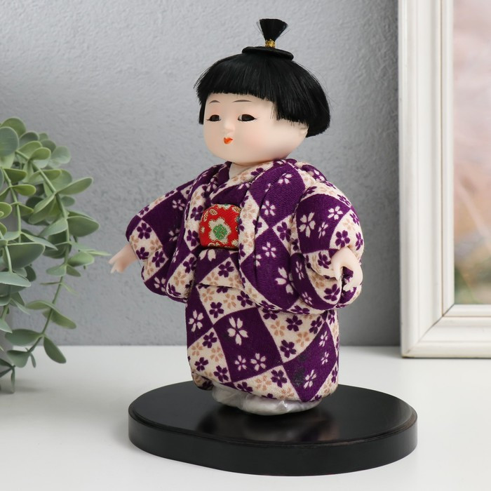 Кукла коллекционная "Маленькая девочка в красочном кимоно" МИКС 12,5х15х21 см - фото 5 - id-p211524035