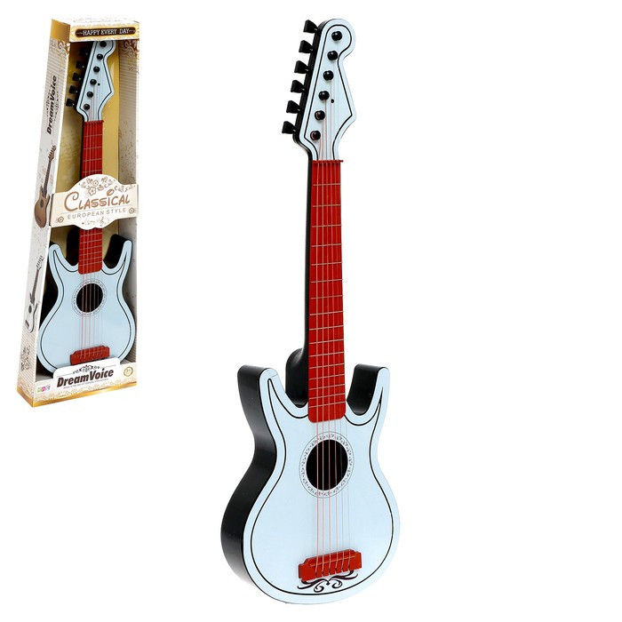 Игрушка музыкальная «Гитара», 6 струн, цвета МИКС - фото 1 - id-p211524371