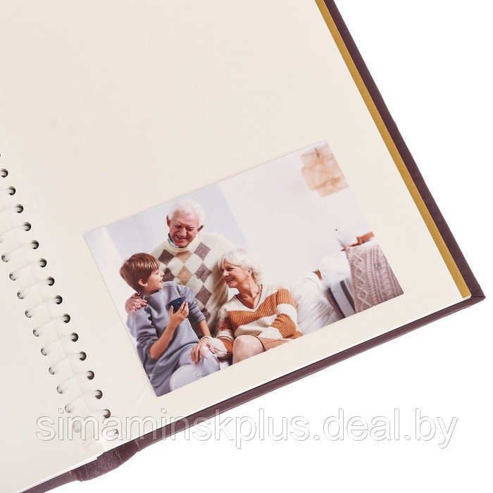 Фотоальбом "История нашей семьи в фотографиях", 20 магнитных листов размером 20 х 28 см - фото 3 - id-p211526501