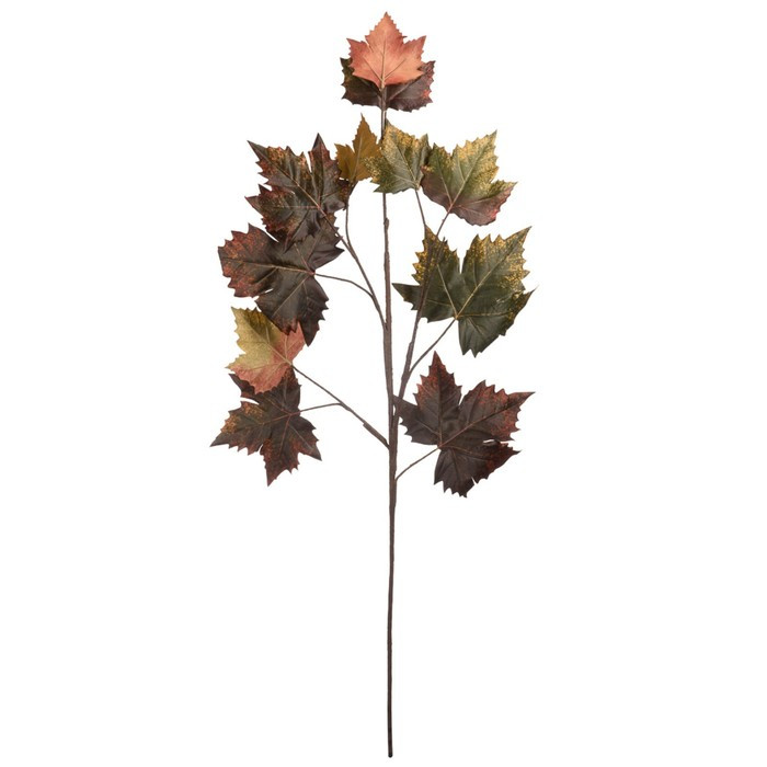 Искусственная ветвь «Осень», высота 104 см, цвет осенний микс - фото 1 - id-p211526385
