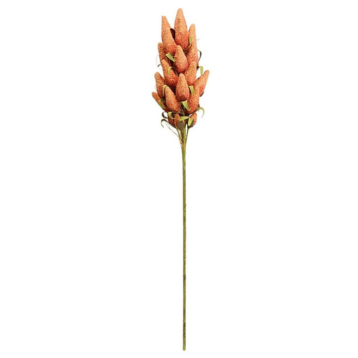 Искусственный цветок «Шишка осенняя», высота 100 см - фото 1 - id-p211526390