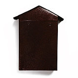 Ящик почтовый с замком, вертикальный, «Домик-Элит», коричневый, фото 6