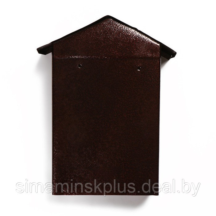 Ящик почтовый с замком, вертикальный, «Домик-Элит», коричневый - фото 6 - id-p211527417