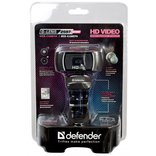 Web-камера Defender G-lens 2597 HD720p - фото 2 - id-p3661608