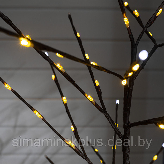 Светодиодное дерево 1.5 м, 224 LED, мерцание, 220 В, свечение белое - фото 3 - id-p211526904