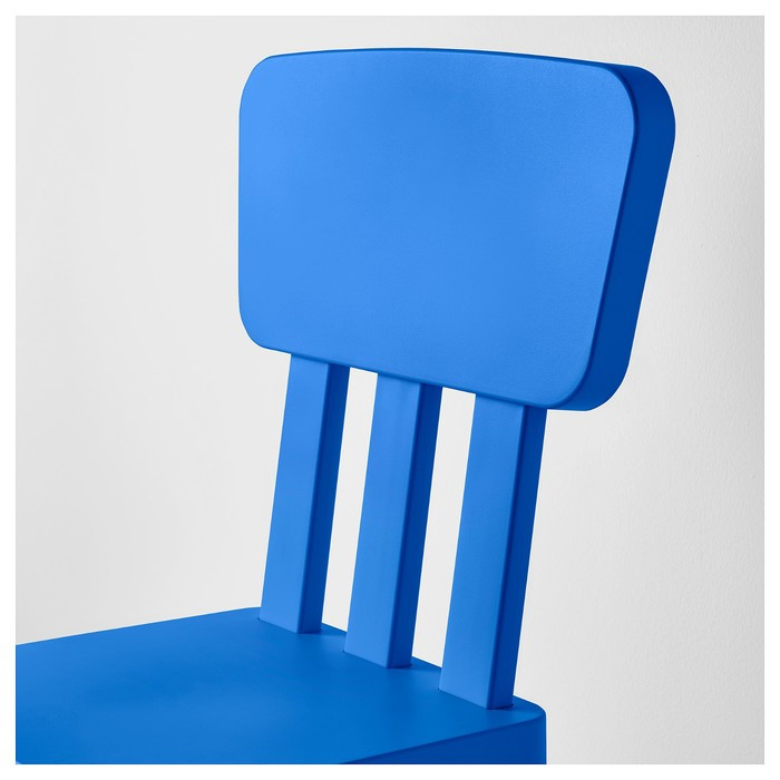 Детский стул МАММУТ, для дома и улицы, синий - фото 2 - id-p211532249