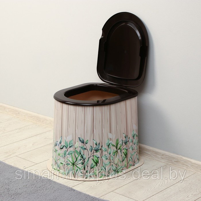 Туалет дачный, h = 36 см, без дна, с отверстиями для крепления к полу - фото 7 - id-p211526941