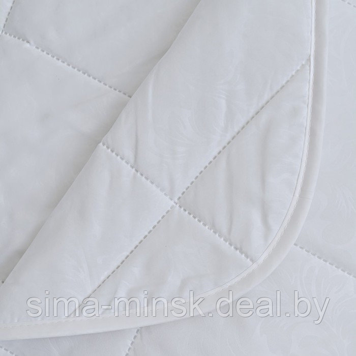 Одеяло облегченное 140х205см, файбер 100г/м, микрофибра белая 80г/м, 100% полиэстер - фото 3 - id-p211528733