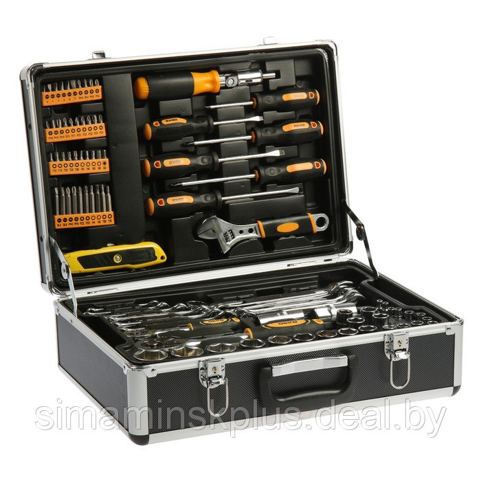 Профессиональный набор инструмента для дома и авто в чемодане Deko DKMT95, 95 предметов - фото 1 - id-p211529623