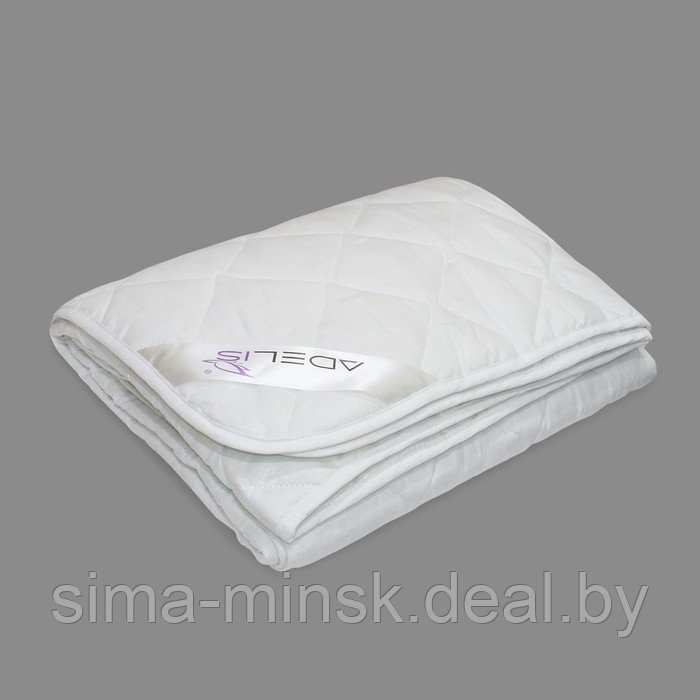 Одеяло облегченное Лебяжий пух 140х205 см, полиэфирное волокно 200гр, пэ - фото 1 - id-p211528753