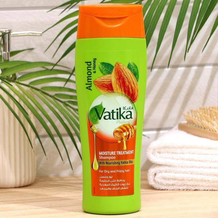 Шампунь для волос Dabur VATIKA Naturals Moisture Treatment увлажняющий, 400 мл - фото 1 - id-p211525291