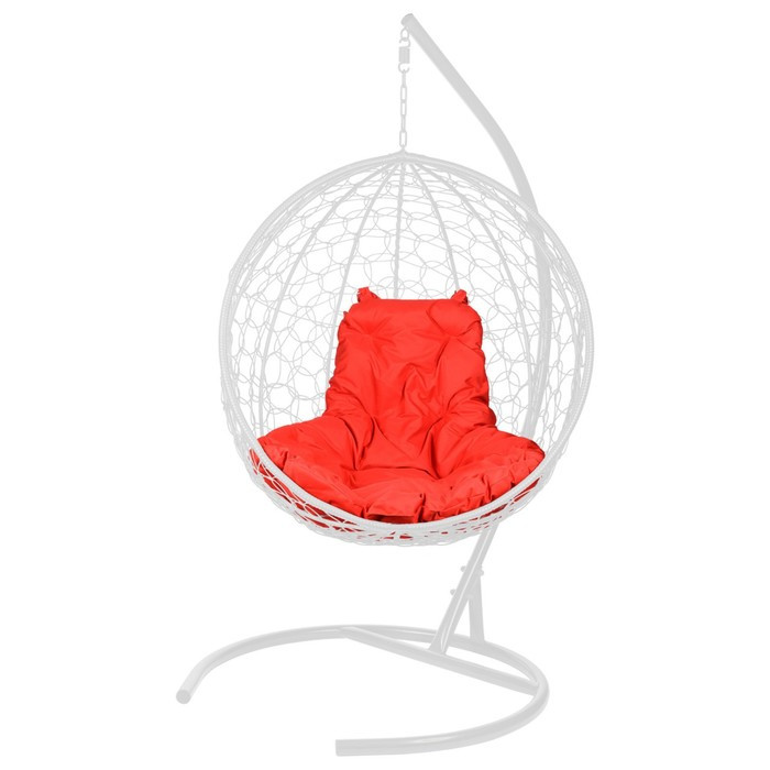 Подушка для одноместного подвесного кресла красная - фото 1 - id-p211536557