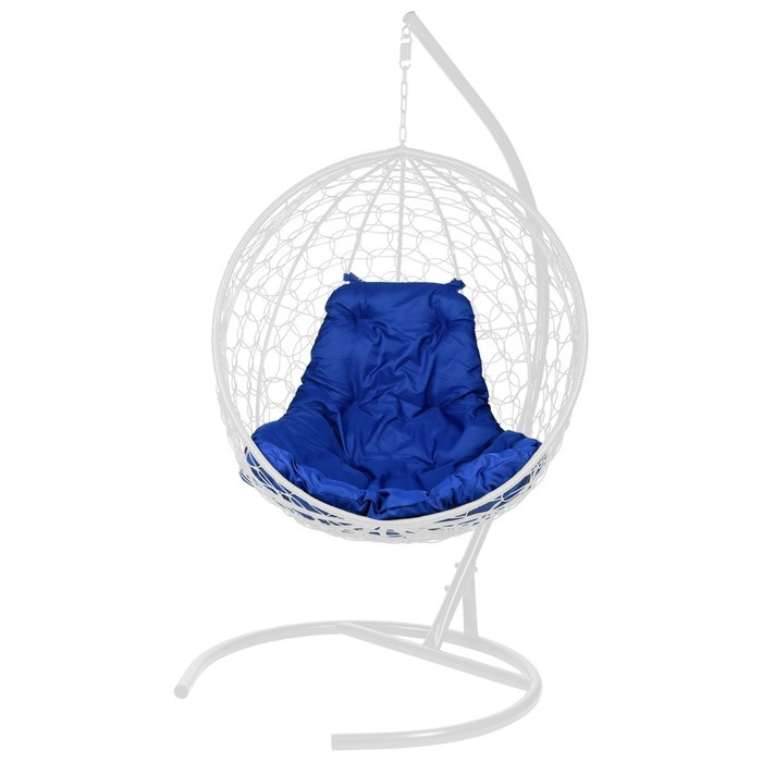 Подушка для одноместного подвесного кресла синяя - фото 1 - id-p211536560