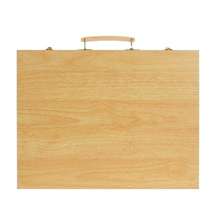 Набор для рисования в деревянном чемоданчике, складной - фото 8 - id-p211528916