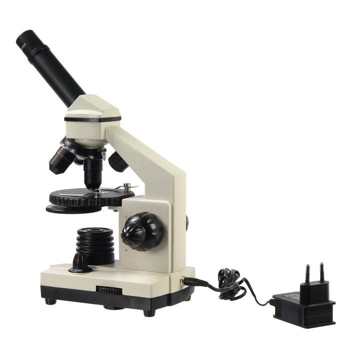 Микроскоп школьный Эврика 40х-1280х в текстильном кейсе - фото 5 - id-p211528932