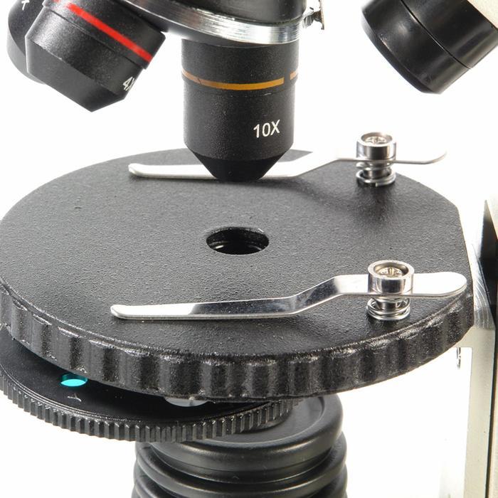 Микроскоп школьный Эврика 40х-1280х в текстильном кейсе - фото 10 - id-p211528932