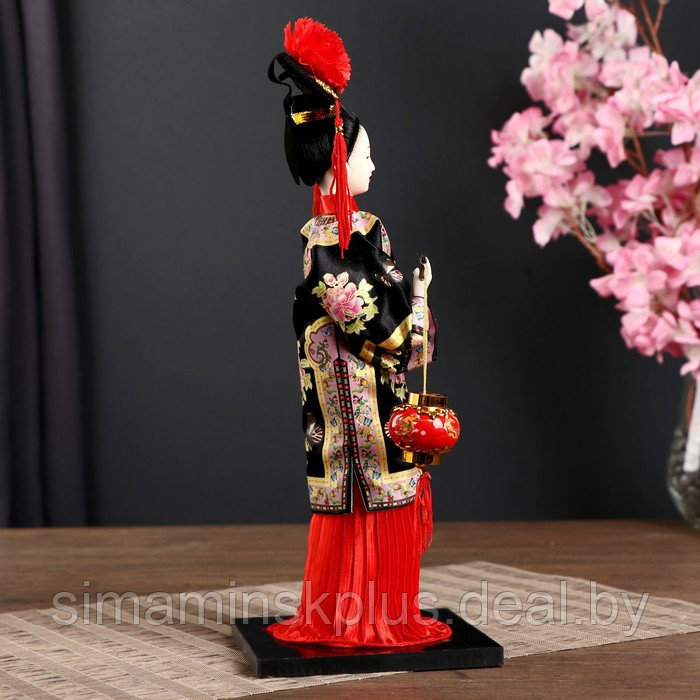 Кукла коллекционная "Китаянка в национ. платье с китайским фонариком" МИКС 32х12,5х12,5 см - фото 2 - id-p211532221