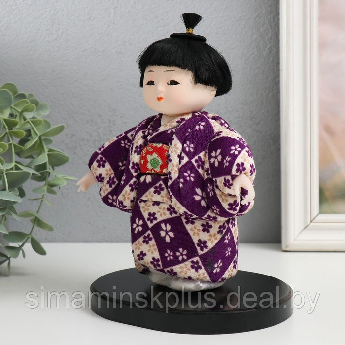 Кукла коллекционная "Маленькая девочка в красочном кимоно" МИКС 12,5х15х21 см - фото 5 - id-p211532228