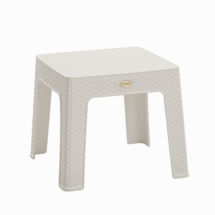 Набор садовой мебели "Милан" 3 предметов: 2 кресла, стол, белый - фото 2 - id-p211536606