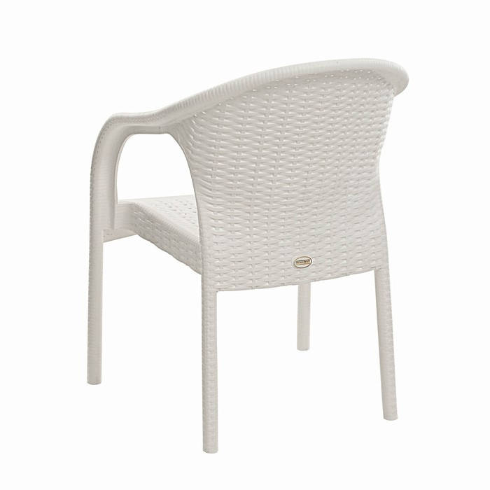 Набор садовой мебели "Милан" 3 предметов: 2 кресла, стол, белый - фото 7 - id-p211536606