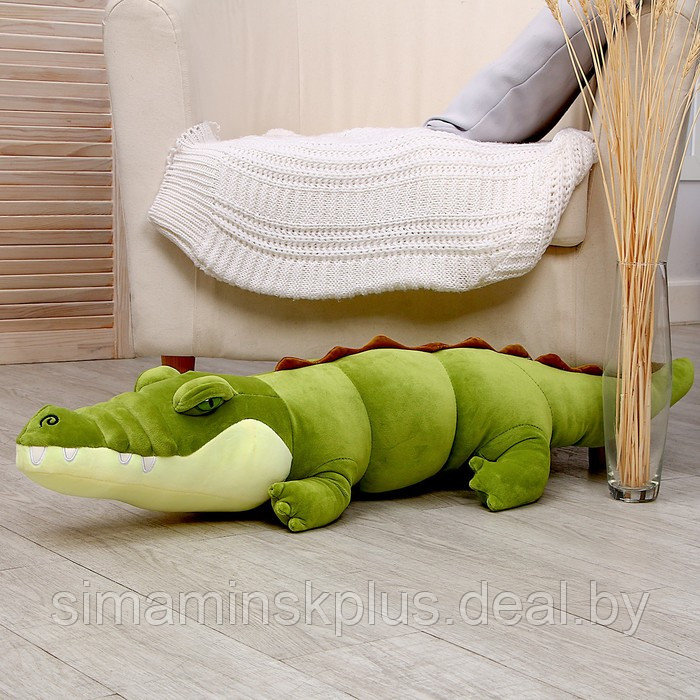Мягкая игрушка-подушка «Крокодил», 100 см - фото 2 - id-p211541162