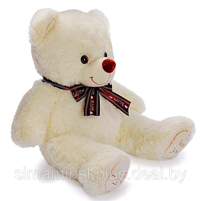 Мягкая игрушка «Медведь Феликс», 70 см, цвет молочный, МИКС - фото 2 - id-p211541189