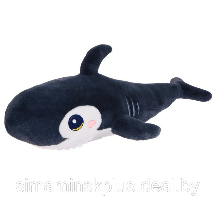 Мягкая игрушка «Акула», цвет тёмно-серый, 120 см - фото 1 - id-p211541213