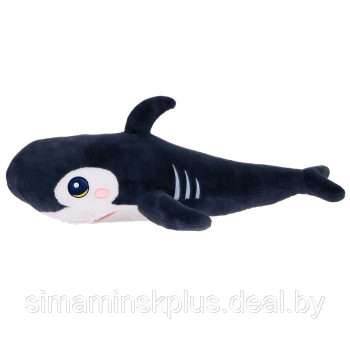 Мягкая игрушка «Акула», цвет тёмно-серый, 120 см - фото 2 - id-p211541213