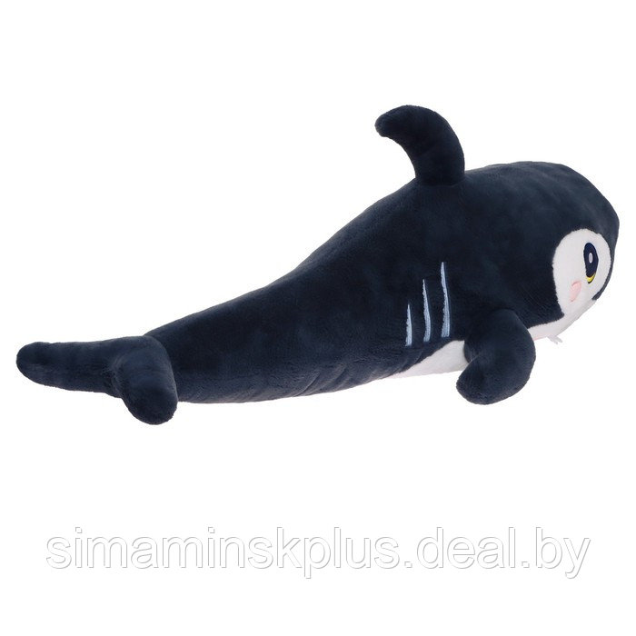 Мягкая игрушка «Акула», цвет тёмно-серый, 120 см - фото 3 - id-p211541213
