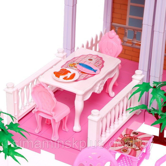 Дом для кукол «Дом принцессы» с мебелью и аксессуарами - фото 6 - id-p211537872