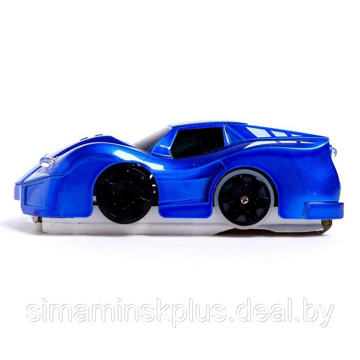 Антигравитационная машинка Racer, управление жестами, ездит по стенам, цвет синий - фото 4 - id-p211540123