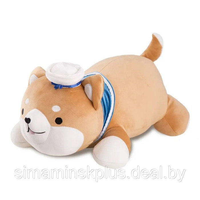 Мягкая игрушка «Собака Шиба Ину», лежачая, 45 см - фото 1 - id-p211541974