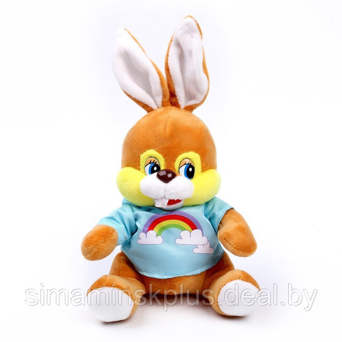 Мягкая игрушка «Кролик в футболке» - фото 1 - id-p211541280