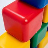 Набор цветных кубиков, 16 штук, 12 х 12 см, фото 4