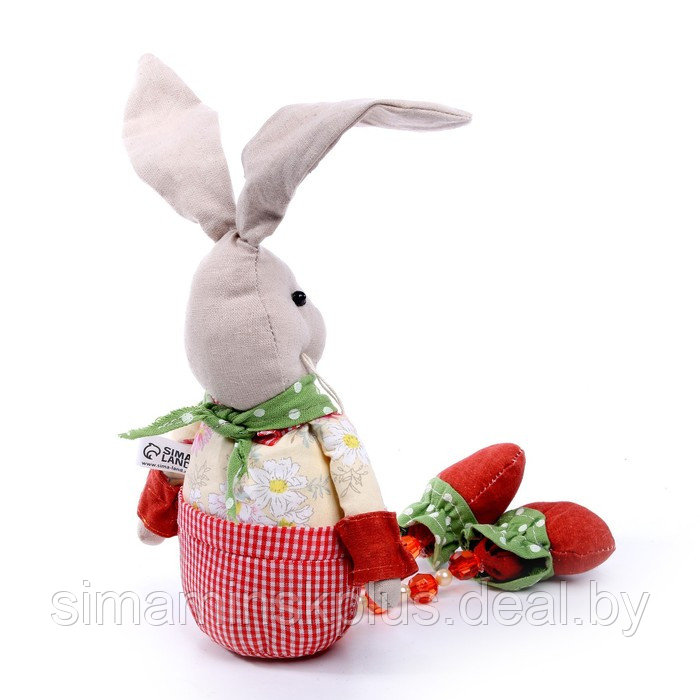 Мягкая игрушка «Кролик», в клетку - фото 3 - id-p211541315