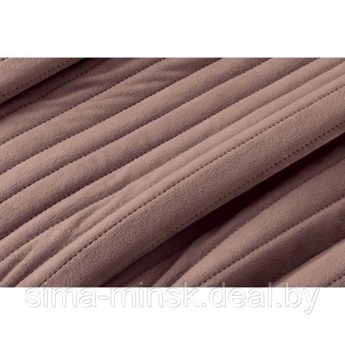 Плед «Либерти», размер 160х220 см, цвет розовый - фото 2 - id-p211530174