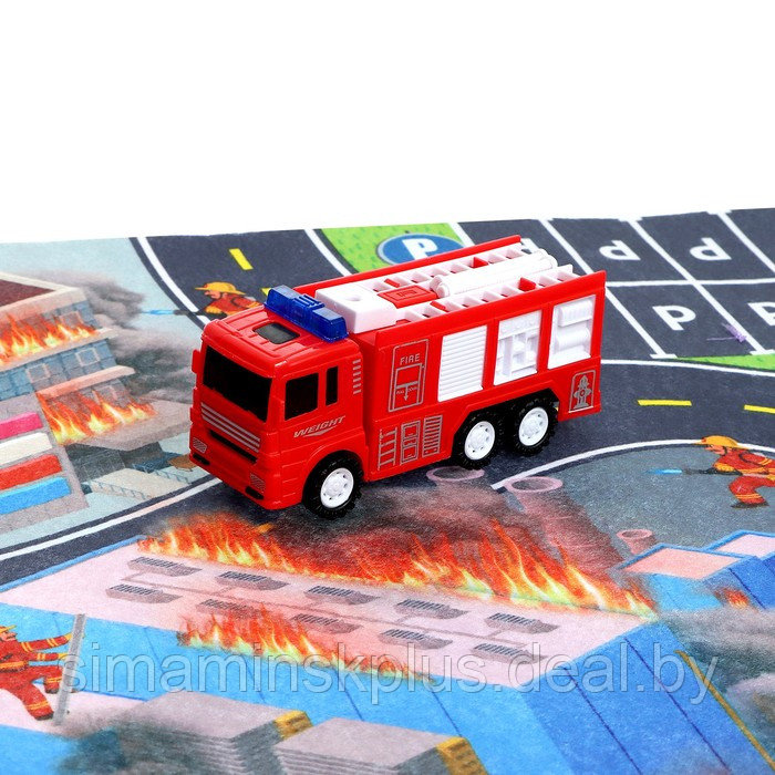 Игровой набор «Город», с ковриком и машинкой - фото 2 - id-p211539583