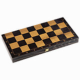 Настольная игра 3 в 1 "Классика": нарды, шахматы, шашки, доска 40 х 40 см, фото 8