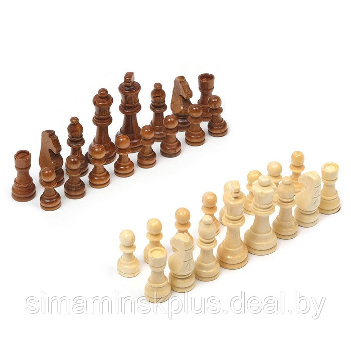 Шахматные фигуры, король h-9 см, пешка h-4 см - фото 1 - id-p211542695