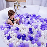 Шарики для сухого бассейна с рисунком, диаметр шара 7,5 см, набор 500 штук, цвет прозрачный, фото 3