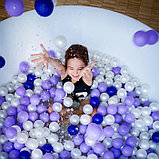Шарики для сухого бассейна с рисунком, диаметр шара 7,5 см, набор 500 штук, цвет прозрачный, фото 5