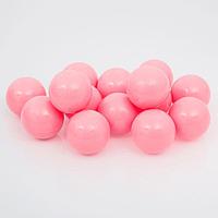 Набор шаров для сухого бассейна 500 шт, цвет: розовый