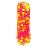 Набор шаров «Флуоресцентные» 500 штук, цвета оранжевый, розовый, лимонный, фото 10