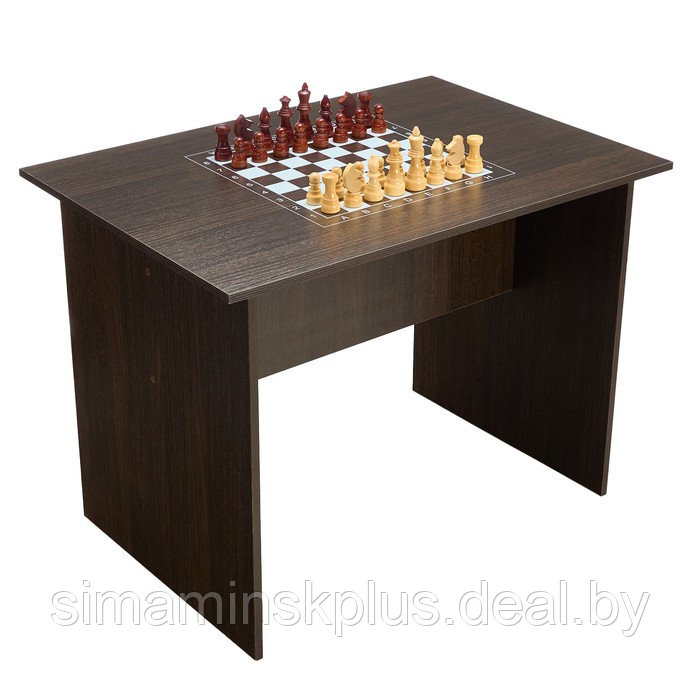 Шахматный стол турнирный "G", 74 х 100 х 70 см, венге - фото 2 - id-p211542714