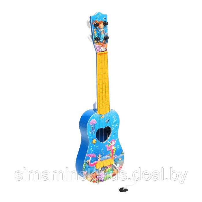 Игрушка музыкальная «Гитара. Волшебный мир», 4 струны, цвета МИКС - фото 2 - id-p211540829