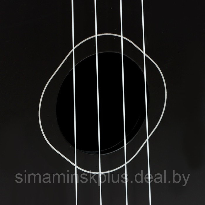 Игрушка музыкальная - гитара «Стиль», 4 струны, 57 см., цвет чёрный - фото 3 - id-p211540838