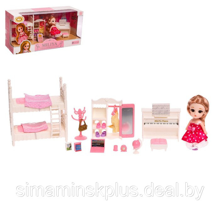 Набор игровой «Дом Алисы» с мебелью и аксессуарами - фото 1 - id-p211538102